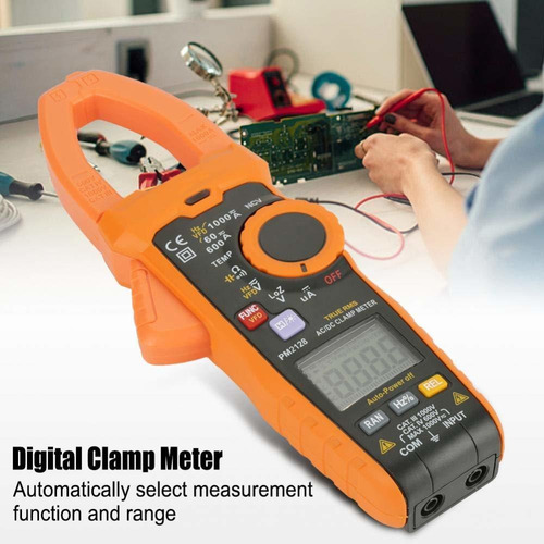 Zyl-yl Digital Clamp Meter Handheld Automatic Ac Dc With