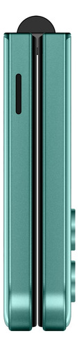 Celular Plegable 4g Yeemovil Y2000 Dual Sim + 2 Sim Extra Desbloqueado Telcel At&t Movistar Bait Bluetooth Fm Linterna 2.4-turquesa