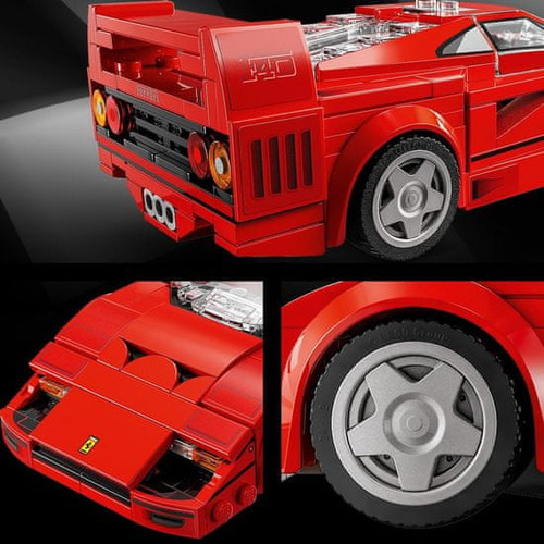 Lego® Speed Champions Ferrari F40 76934, 318 Piezas 318 Speed Champions