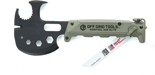 Off Grid Tools Ogt-sa110 Survival Axe Elite - Multiherramien