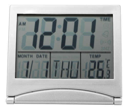 Despertador Plegable Led Digital Portátil De Viaje De 1 Piez