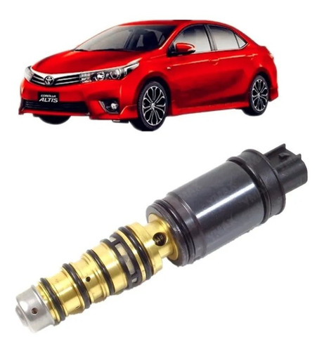 Valvula Torre Compressor Denso 6ses14c Corolla 2014 A 2016