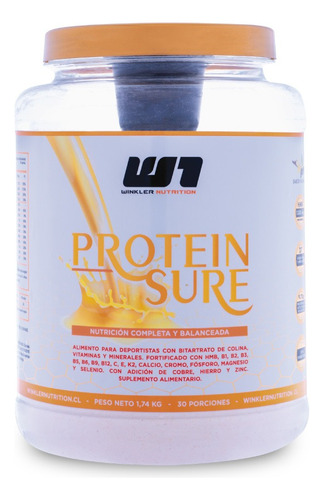 Winkler Nutrition - Protein Sure - 1,74 kgs - Sabor Vainilla