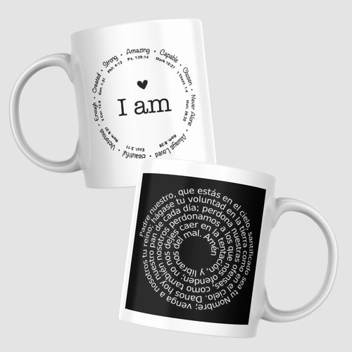 Taza Personalizada The Chosen O Cristianas Incluye Caja Blanco The Chosen