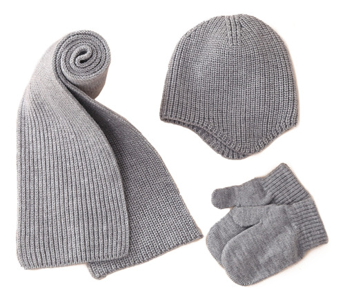 Set De Gorro Y Guantes Cálidos, Gorro Y Guantes Tejidos Para