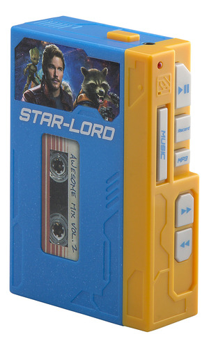 Walkman Starlord De Toy Ekids Guardianes De La Galaxia Con D