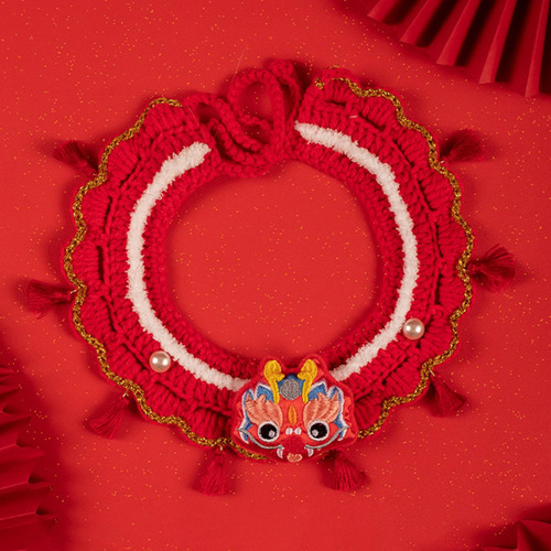 3 Collar De Gato De Año Nuevo, Collar Para , Bufanda, M