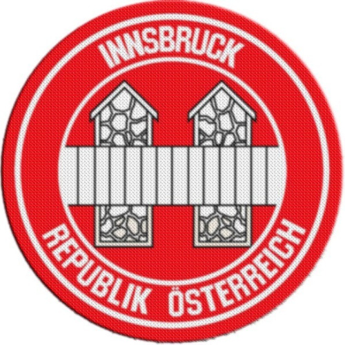 Parche Escudo Circular Austria Innsbruck