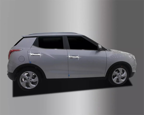 Cubre Manilla Cromada Ssangyong Tivoli 2015-18 Envio Gratis