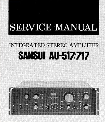 Manual Servicio Sansui Au-717 Pdf