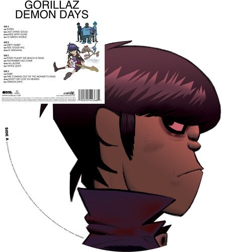 Gorillaz Demon Days Vinilo Doble Picture Disc 2019