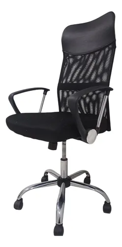 Silla De Escritorio Seúl Negro Con Cabecero Banno