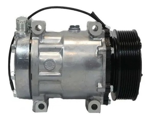 Compressor Ar Cond 7h15 24v 8pk Passante Saída Vertical