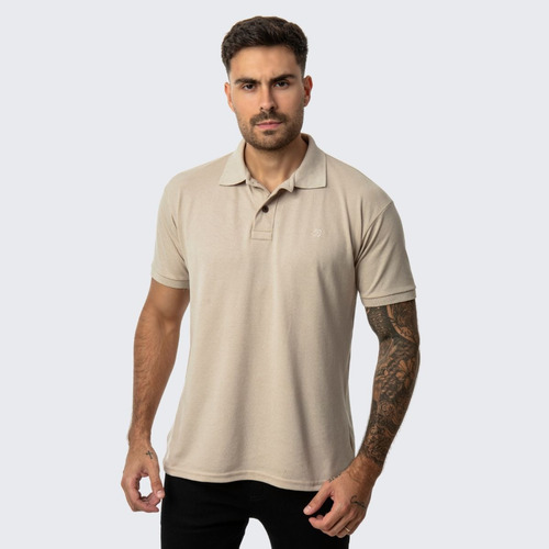 Camisa Masculina Polo Piquet Casual 