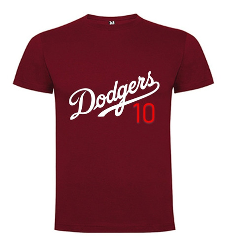 Polera Mlb Los Angeles Dodgers Algodon Pow Club