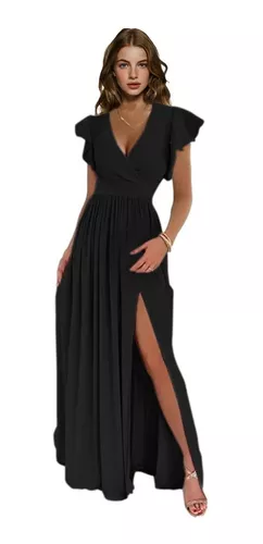 bolsillo Es barato Confundir Vestido Negro Formal | MercadoLibre 📦