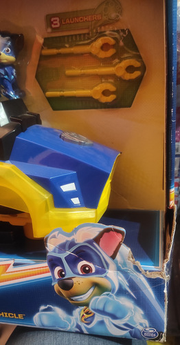 Paw Patrol Vehículo Transformable Chase Super Potente