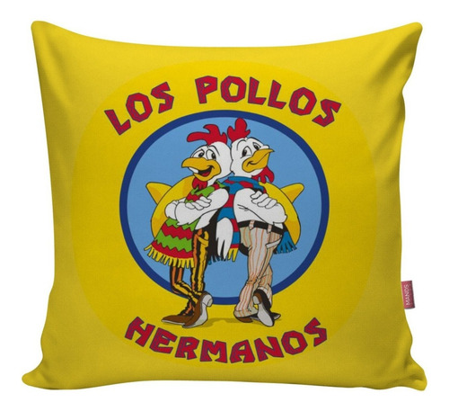 Capa De Almofada Breaking Bad Série Los Pollos Hermanos 