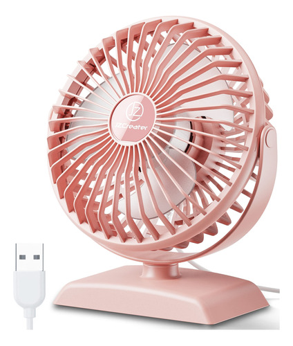 Jzcreater Ventilador De Escritorio, Ventilador Usb Para Escr