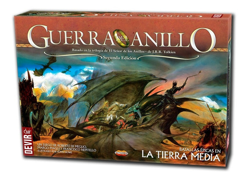 Juego De Mesa La Guerra Del Anillo Segunda Edicion Español