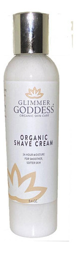 Glimmer Goddess - Crema De Afeitar Organica Con Aloe, Aceite