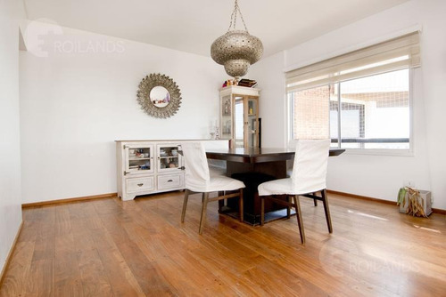Venta Piso Vista Al Rio 3 Ambientes Balcón Aterrazado Cochera Y Piscina Belgrano Chico