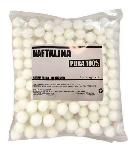 Naftalina Primera Calidad X 1kg - Premium Larga Duración!