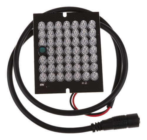 Dc12v 48led 940nm Ir Infrarrojo Luz Iluminador Tablero 90 °