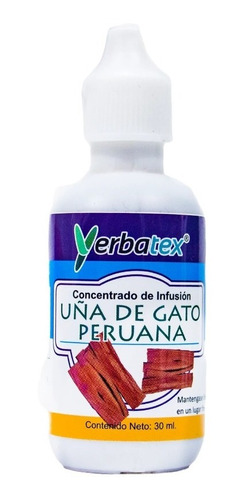 Extracto De Hierba Uña De Gato Peruana En Gotas 30ml