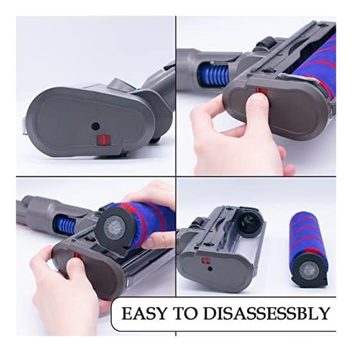 Coodss Cabeza De Rodillo Suave Para Dyson V7 V8 V11 V10 V15