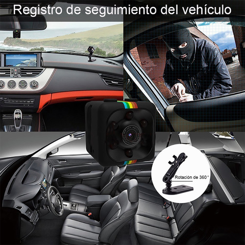 Imagen 3 de 10 de Cámara Hd Mini Cámara De Visión Nocturna Deportiva Impermeab