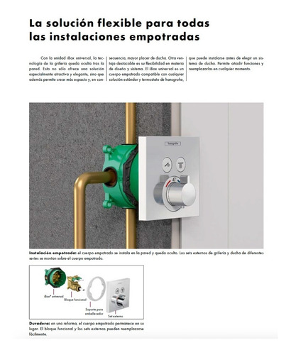 Hansgrohe Set Básico Ibox Universal 01800180