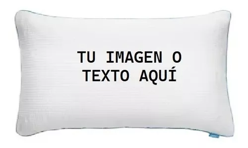 Almohada Personalizada Con Foto O Imagen 50x40cm