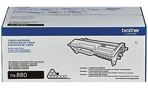 Toner Brother Tn880 Negro 12000 Pag Aproximadamente Super Alto Rendimiento Pra Hll6200dw Hll6400dw Mfcl6700dw Mfcl6900dw