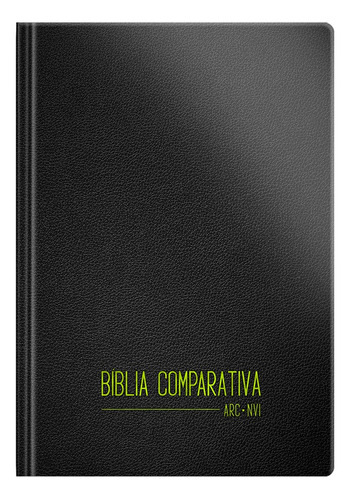 Bíblia comparativa extra grande RC - NVI- Fresh: Duas versões na mesa página, de Sbi, Ibb. Geo-Gráfica e Editora Ltda em português, 2022
