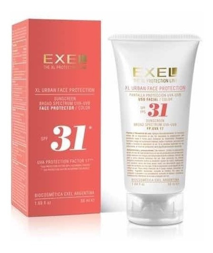 Xl Urban Spf 31 Color Protector Solar Exel 50ml