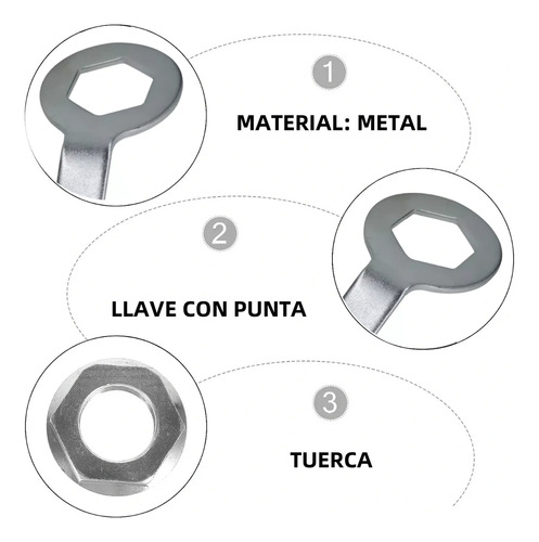 Llave Para Tuerca Mecanismo De Lavadora