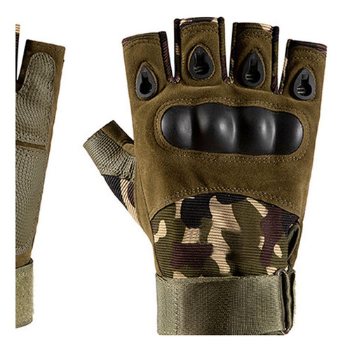 Guantes Antideslizantes De Medio Dedo Para Ciclismo De Monta