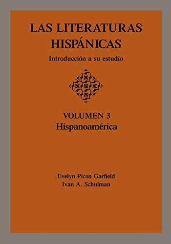 Libro : Las Literaturas Hispanicas Introduccion A Su Estudi