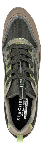 Tenis Skechers Hombre Uno Memory Foam 232182olv