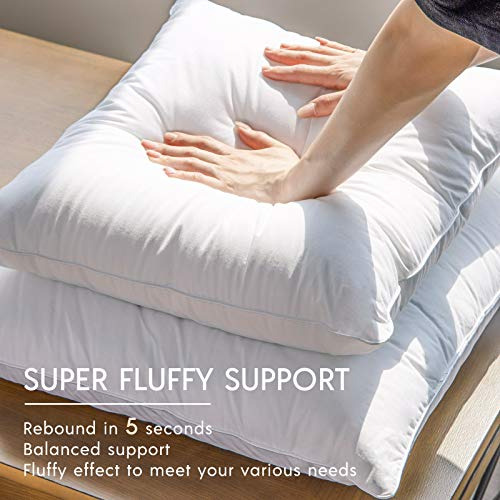 Inserto De Almohada Cuadrada Con Funda De Algodón 100%