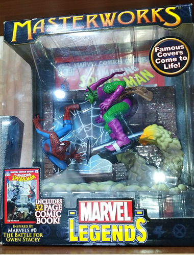 Marvel Spiderman Masterworks Toys Biz 