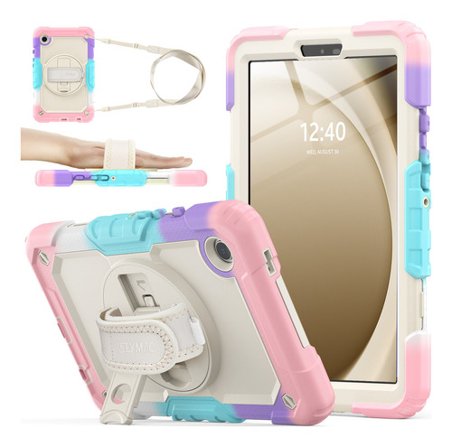 Funda Para Samsung Galaxy Tab A9 8.7 2023 Con Correa Seymac 