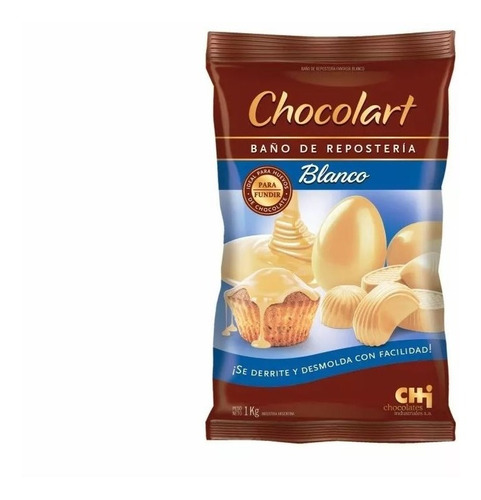 Chocolate Baño De Reposteria 1 Kg Chocolart Huevo De Pascua