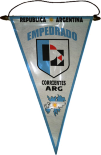 Banderin 37cm Mlv Corrientes Deportivo Empedrado Malvinas Deportivo Empedrado