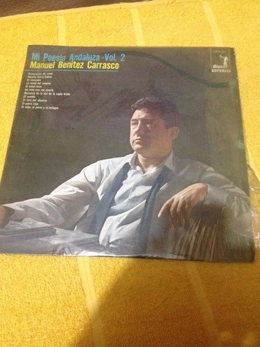 Manuel Benitez Carrasco Mi Poesía Andaluza Disco De Vinil 