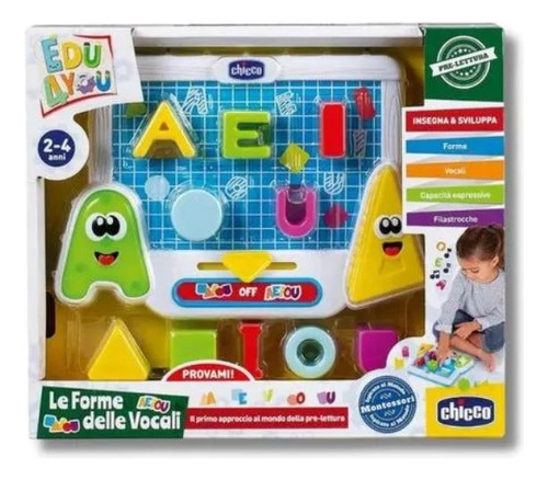 Brinquedo Educativo Formas E Vogais Chicco