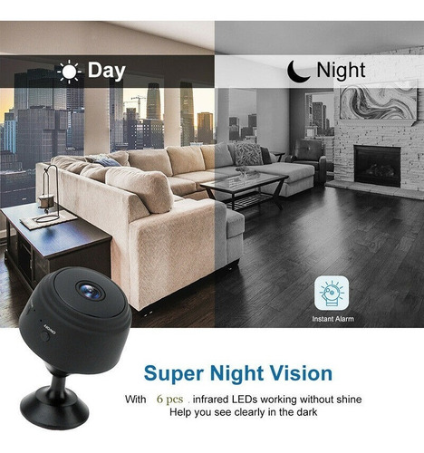 Mini Cámara Wifi Espía V380 Pro - Seguridad Inalámbrica