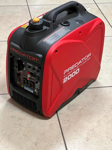 Generador Inverter Súper Silencioso 2000 Watts Predator (Usado)