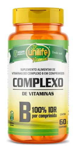 Complejo Vitamínico B 60 Comprimidos